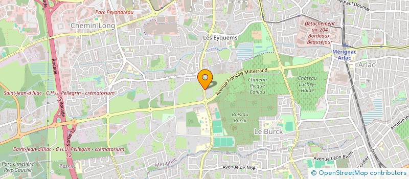 localisation de l'entreprise MADAME ESTELLE GRALL à MERIGNAC