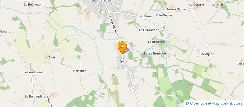 localisation de l'entreprise MADAME ESTELLE GREAU  NOTRE-DAME-DES-LANDES