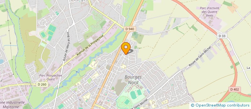 localisation de l'entreprise MADAME ESTELLE GREGUY  BOURGES