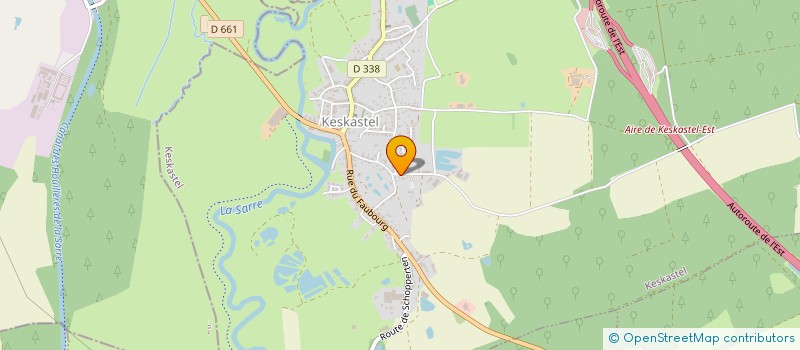 localisation de l'entreprise MADAME ESTELLE GROSCHOPP  WEISLINGEN