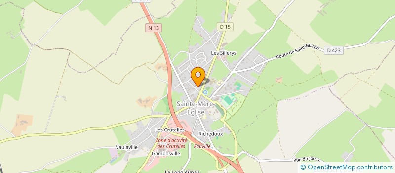 localisation de l'entreprise MADAME ESTELLE GUEGAN  CARENTAN-LES-MARAIS