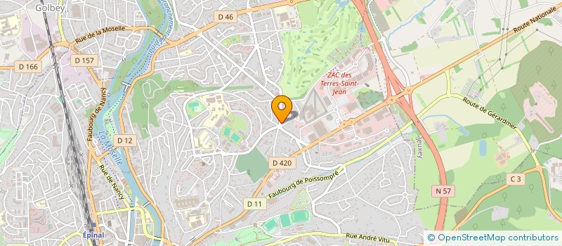 localisation de l'entreprise MADAME ESTELLE GUERY à EPINAL