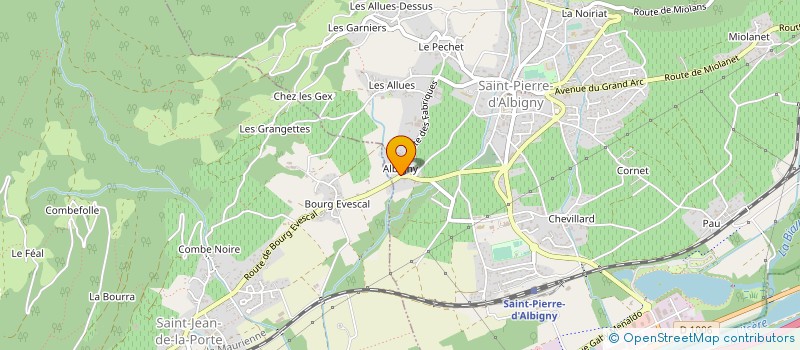 localisation de l'entreprise MADAME ESTELLE GUIGNARD  SAINT-PIERRE-D'ALBIGNY