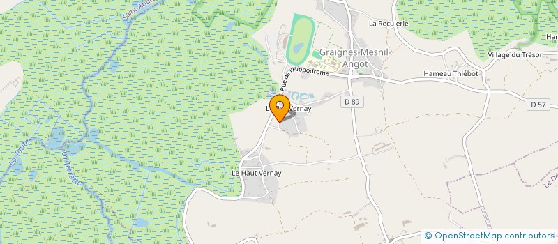 localisation de l'entreprise MADAME ESTELLE GUILLET  GRAIGNES-MESNIL-ANGOT