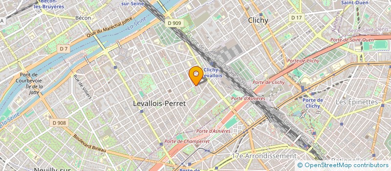 localisation de l'entreprise MADAME ESTELLE GUYOT à LEVALLOIS-PERRET