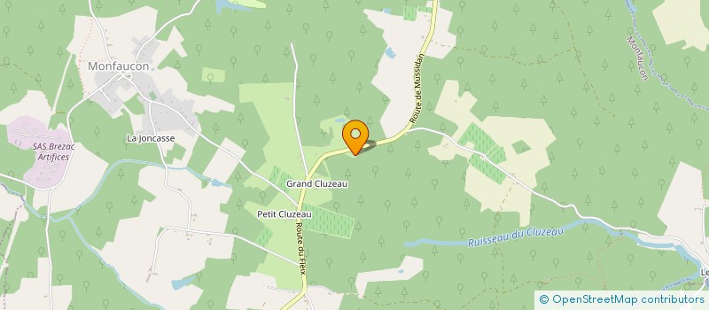 localisation de l'entreprise MADAME ESTELLE HACCART  MONFAUCON