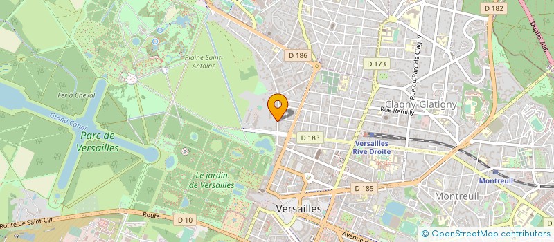 localisation de l'entreprise MADAME ESTELLE HANANIA à VERSAILLES