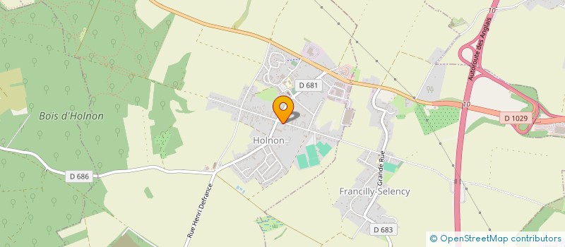 localisation de l'entreprise MADAME ESTELLE HARLAY  HOLNON