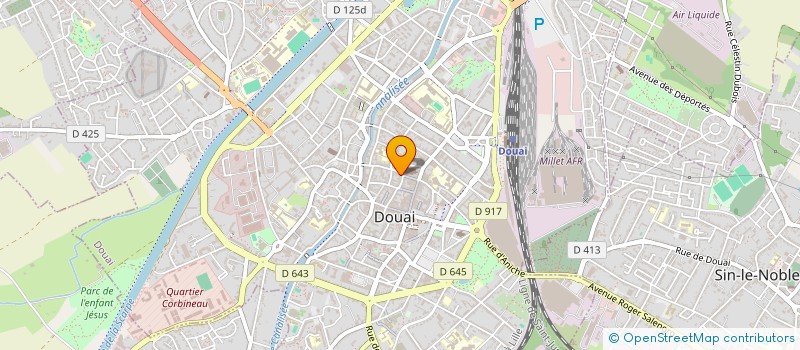 localisation de l'entreprise MADAME ESTELLE HAXEL à DOUAI