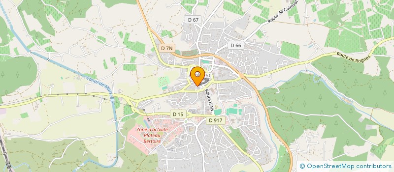 localisation de l'entreprise MADAME ESTELLE HEIDELBERGER  LAMBESC