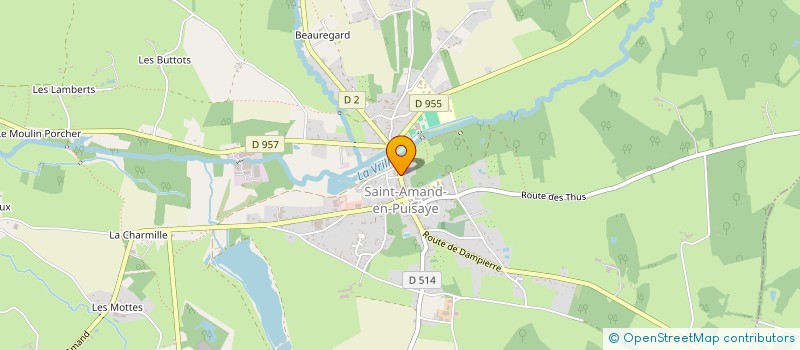 localisation de l'entreprise MADAME ESTELLE HENRIOT à SAINT-AMAND-EN-PUISAYE