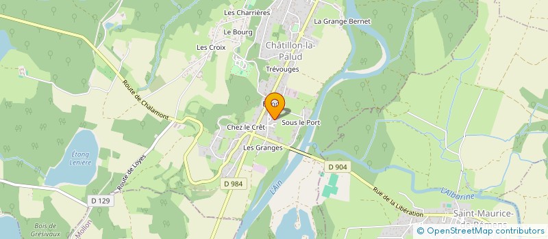 localisation de l'entreprise MADAME ESTELLE HERISSON à CHATILLON-LA-PALUD