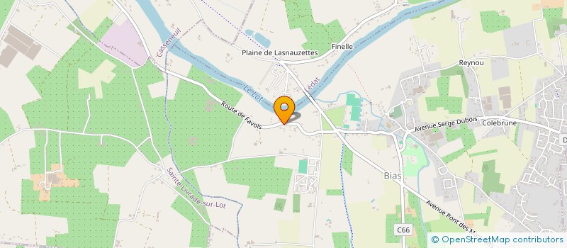 localisation de l'entreprise MADAME ESTELLE HEUDE  BIAS