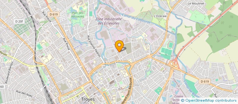 localisation de l'entreprise MADAME ESTELLE HORN  TROYES