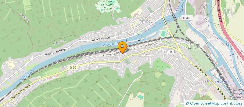 localisation de l'entreprise MADAME ESTELLE HUARD  FROUARD