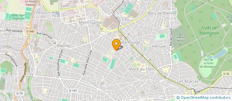 localisation de l'entreprise MADAME ESTELLE HUON à LE HAVRE