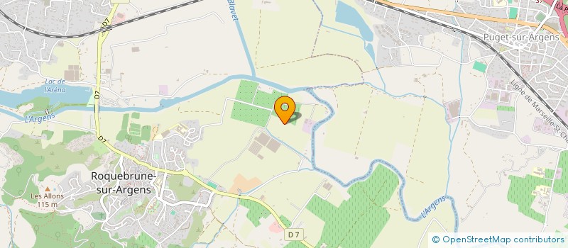 localisation de l'entreprise MADAME ESTELLE INQUIETE à ROQUEBRUNE-SUR-ARGENS