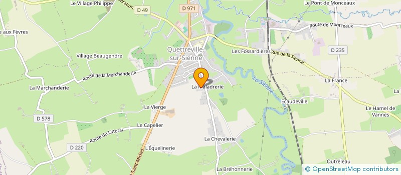 localisation de l'entreprise MADAME ESTELLE ISABELLE FIRMIN  QUETTREVILLE-SUR-SIENNE