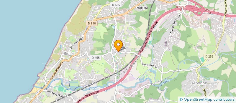 localisation de l'entreprise MADAME ESTELLE JACQUEMIN à BIDART