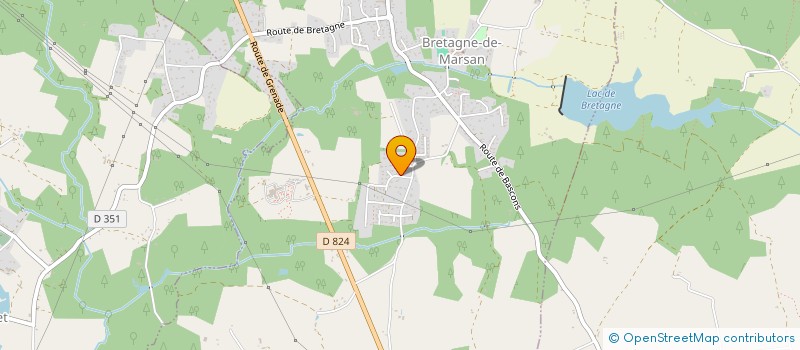 localisation de l'entreprise MADAME ESTELLE JACQUES  BRETAGNE-DE-MARSAN