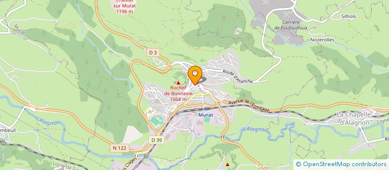 localisation de l'entreprise MADAME ESTELLE JACQUET à MURAT