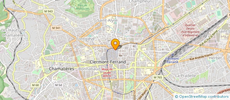 localisation de l'entreprise MADAME ESTELLE JAY à CLERMONT-FERRAND