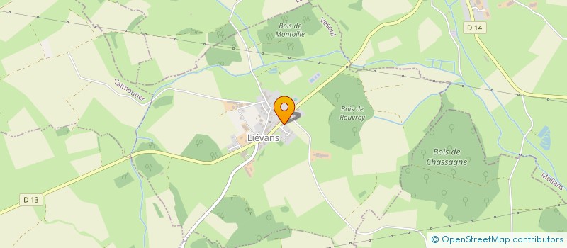 localisation de l'entreprise MADAME ESTELLE JOCELYNE MARECHAL  LIEVANS