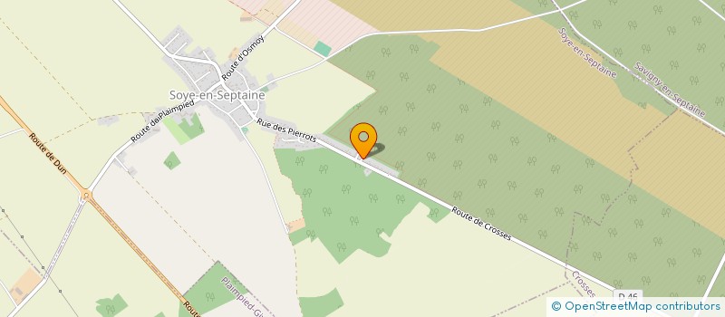 localisation de l'entreprise MADAME ESTELLE JOUHANNET  SOYE-EN-SEPTAINE