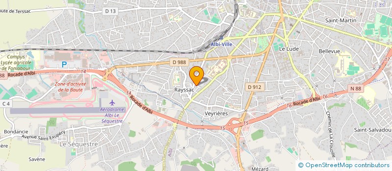 localisation de l'entreprise MADAME ESTELLE JOURNOU  ALBI