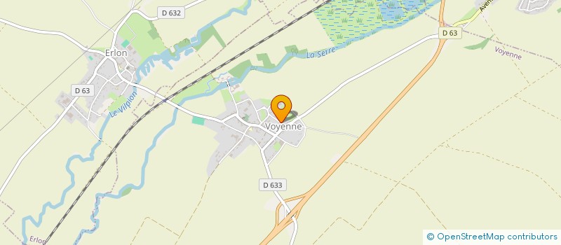 localisation de l'entreprise MADAME ESTELLE JUILLIART  VOYENNE