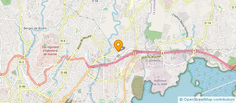 localisation de l'entreprise MADAME ESTELLE JULISSON  FORT-DE-FRANCE