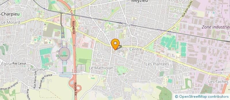 localisation de l'entreprise MADAME ESTELLE KHEDIRI  MEYZIEU