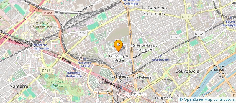 localisation de l'entreprise MADAME ESTELLE KOHLER à COURBEVOIE