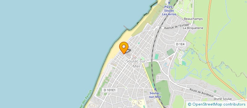 localisation de l'entreprise MADAME ESTELLE KOT à SOULAC-SUR-MER