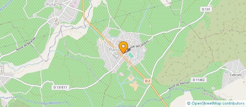 localisation de l'entreprise MADAME ESTELLE KUCHARSKI à PLAISSAN