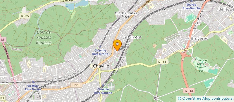 localisation de l'entreprise MADAME ESTELLE KUHAR à CHAVILLE