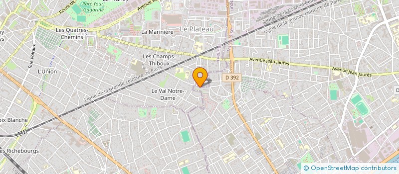 localisation de l'entreprise MADAME ESTELLE LAFONT  SARTROUVILLE