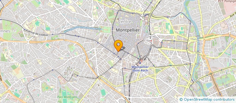 localisation de l'entreprise MADAME ESTELLE LAGREE à MONTPELLIER