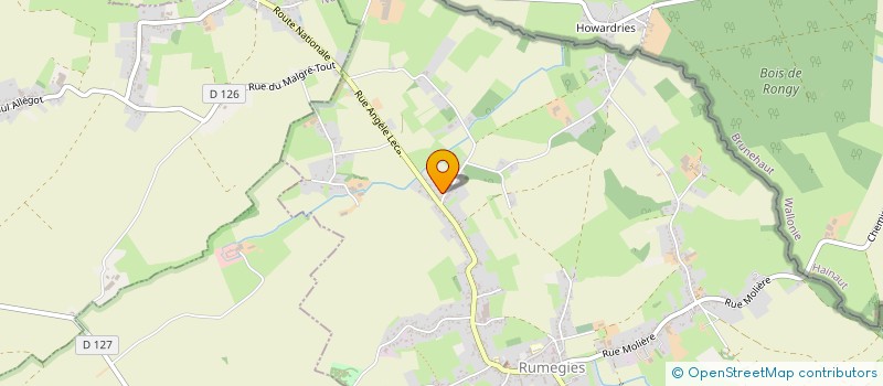 localisation de l'entreprise MADAME ESTELLE LAMBERT  RUMEGIES