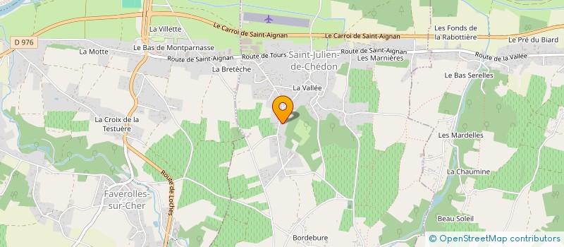 localisation de l'entreprise MADAME ESTELLE LANGLOIS  SAINT-JULIEN-DE-CHEDON