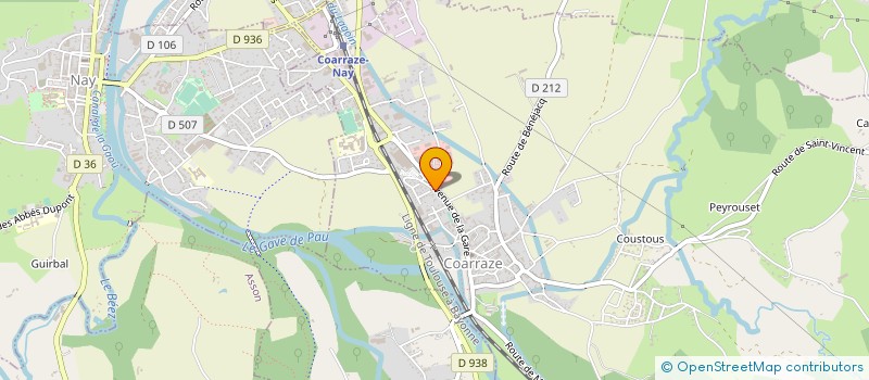 localisation de l'entreprise MADAME ESTELLE LANVIER  LESTELLE-BETHARRAM