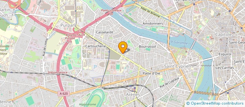 localisation de l'entreprise MADAME ESTELLE LAUER  TOULOUSE