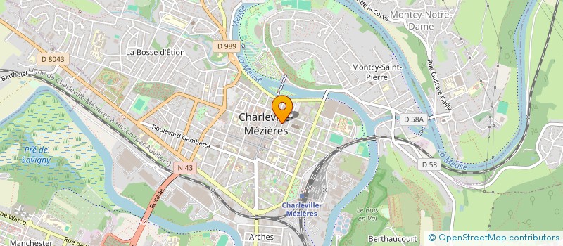 localisation de l'entreprise MADAME ESTELLE LAUNAY  CHARLEVILLE-MEZIERES