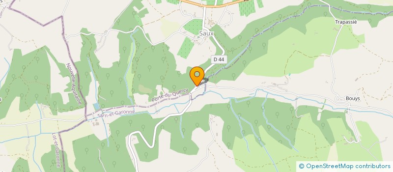 localisation de l'entreprise MADAME ESTELLE LAURENS  PORTE-DU-QUERCY