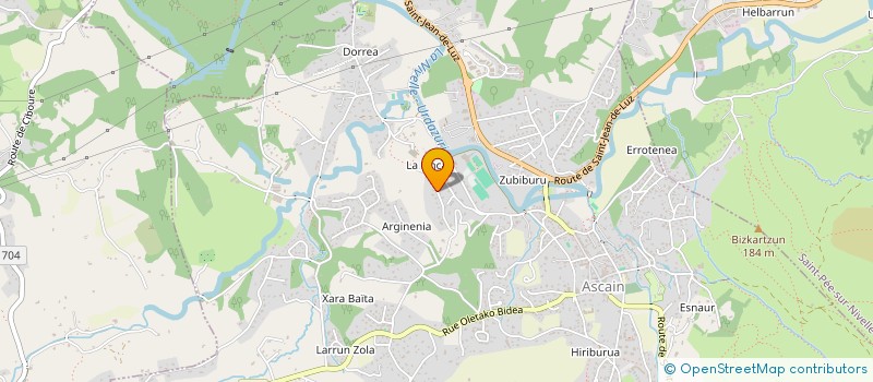 localisation de l'entreprise MADAME ESTELLE LAURENT  ASCAIN