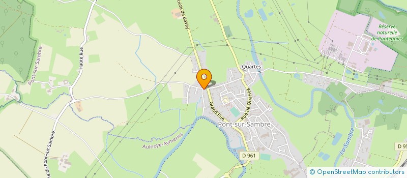 localisation de l'entreprise MADAME ESTELLE LAUTE  PONT-SUR-SAMBRE