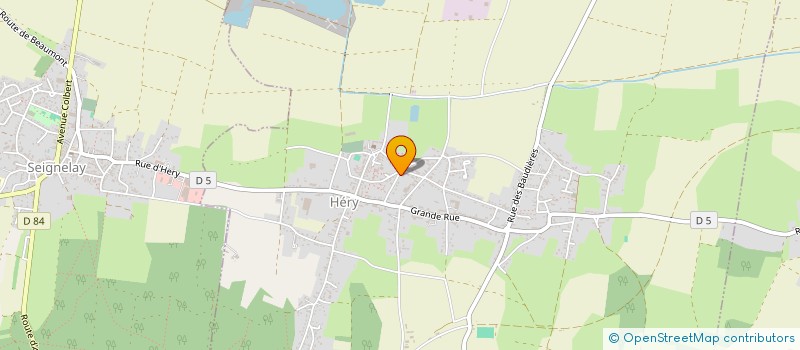 localisation de l'entreprise MADAME ESTELLE LAVANCHY  HERY