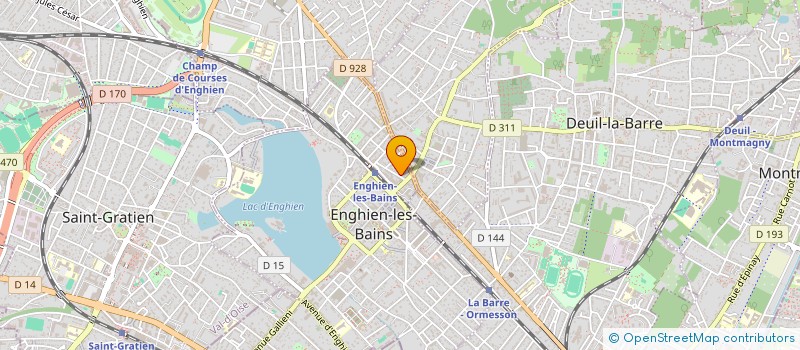 localisation de l'entreprise MADAME ESTELLE LAYANI  ENGHIEN-LES-BAINS