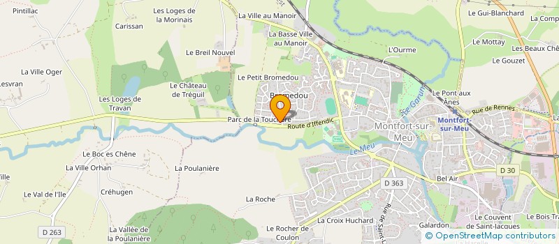 localisation de l'entreprise MADAME ESTELLE LE PRIOL  MONTFORT-SUR-MEU