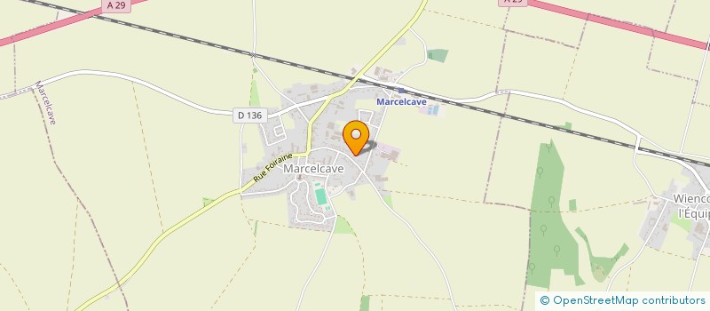 localisation de l'entreprise MADAME ESTELLE LEBEL à CORBIE